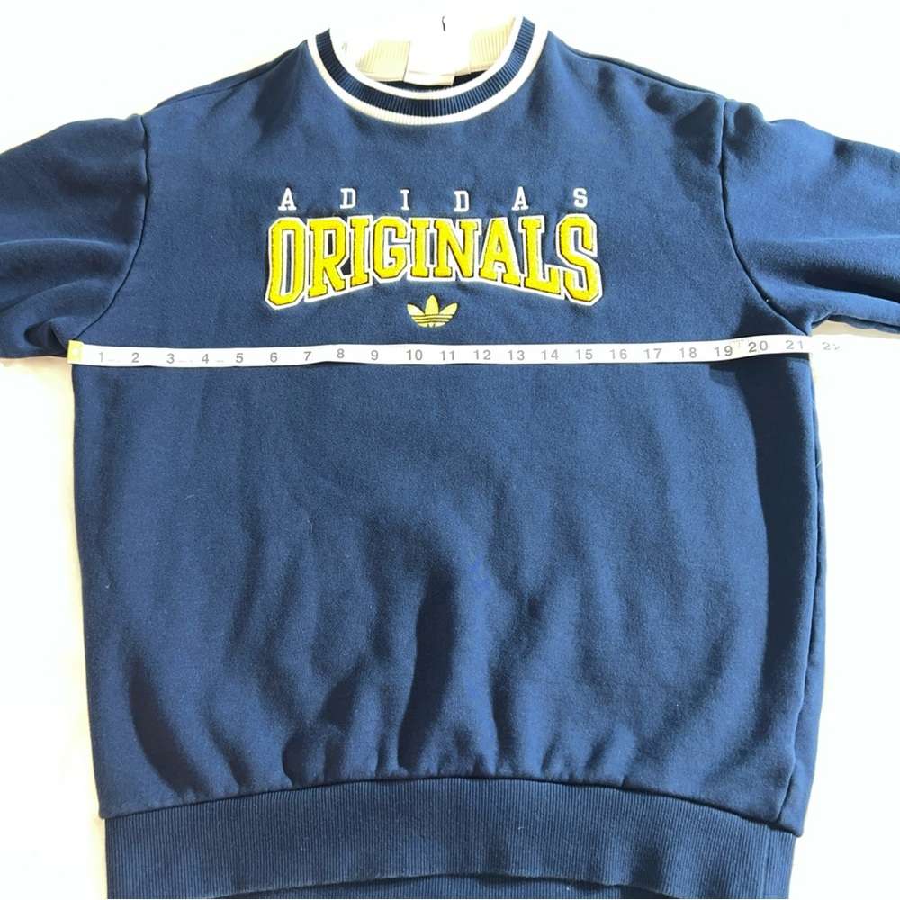 Vintage  Adidas Originals Blue Sweater - Picture 6 of 11